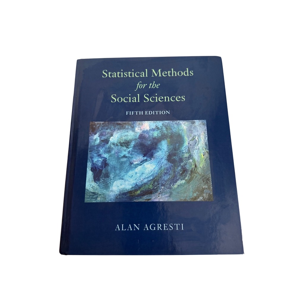Pearson Statistical Methods for the Social Sciences Alan‎ Agresti 5th Ed